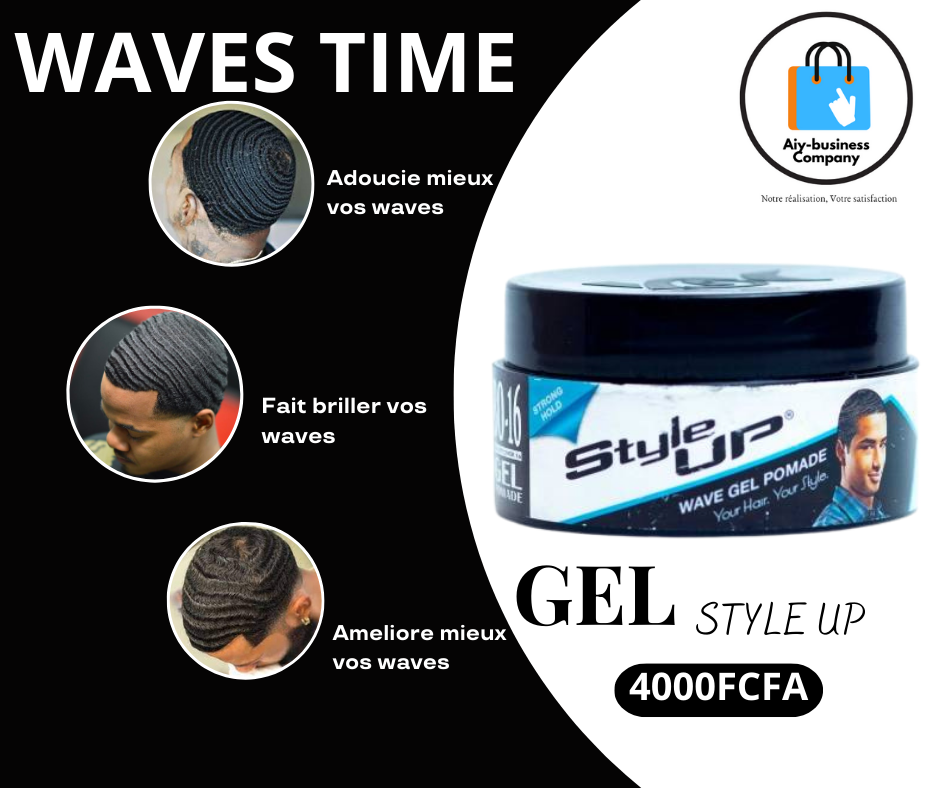 Waves gel style up